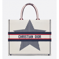 Сумка Christian Dior Book Tote белая 
