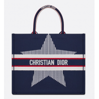 Сумка Christian Dior Book Tote синяя