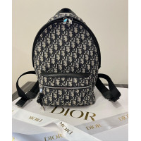 Рюкзак Christian Dior черно-белый
