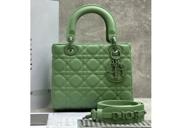 Сумка Lady Dior Small Soft Green