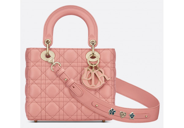 Сумка Dior Lady ABCDIOR розовая
