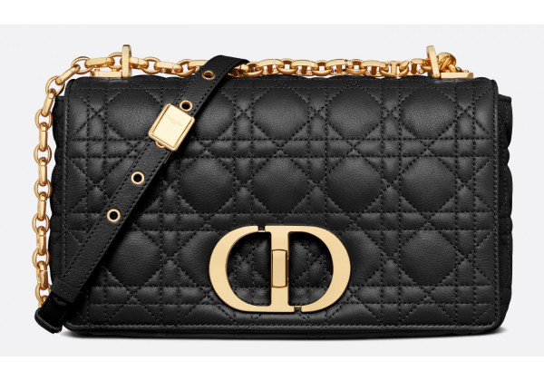 Женская сумка Christian Dior Caro Medium черная