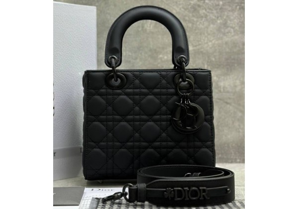 Сумка Lady Dior Small Ultra Black