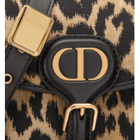 Сумка Christian Dior Bobby Mizza леопардовая 