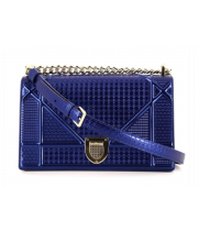 Женская сумка Christian Dior Diorama Pre-Owned синяя