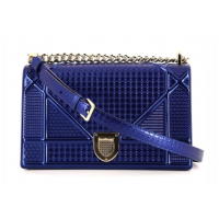 Женская сумка Christian Dior Diorama Pre-Owned синяя
