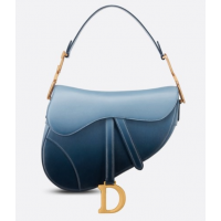 Сумка Christian Dior Saddle цвета индиго