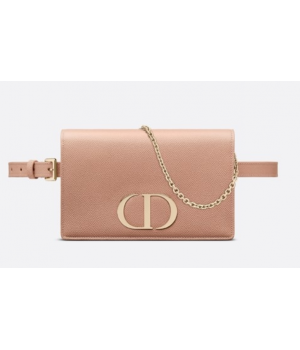 Поясная сумка Christian Dior Montaigne розовая