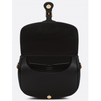 Christian Dior сумка Bobby с вышитым ремнем черная