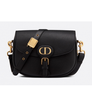 Christian Dior сумка Bobby зернистая черная