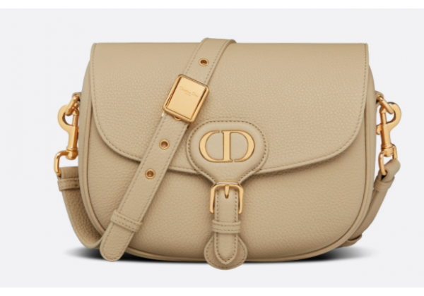 Christian Dior сумка Bobby зернистая бежевая