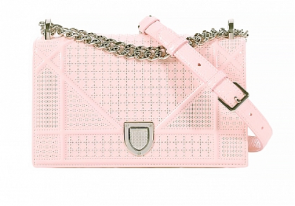 Сумка Christian Dior Diorama Pre-Owned розовая