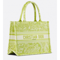 Сумка Christian Dior Book Tote салатовая