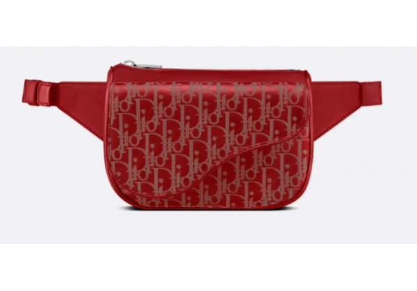 Поясная сумка Christian Dior World Tour красная