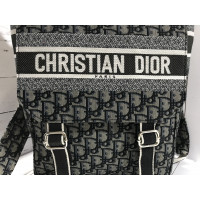 Рюкзак Christian Dior черный с надписями